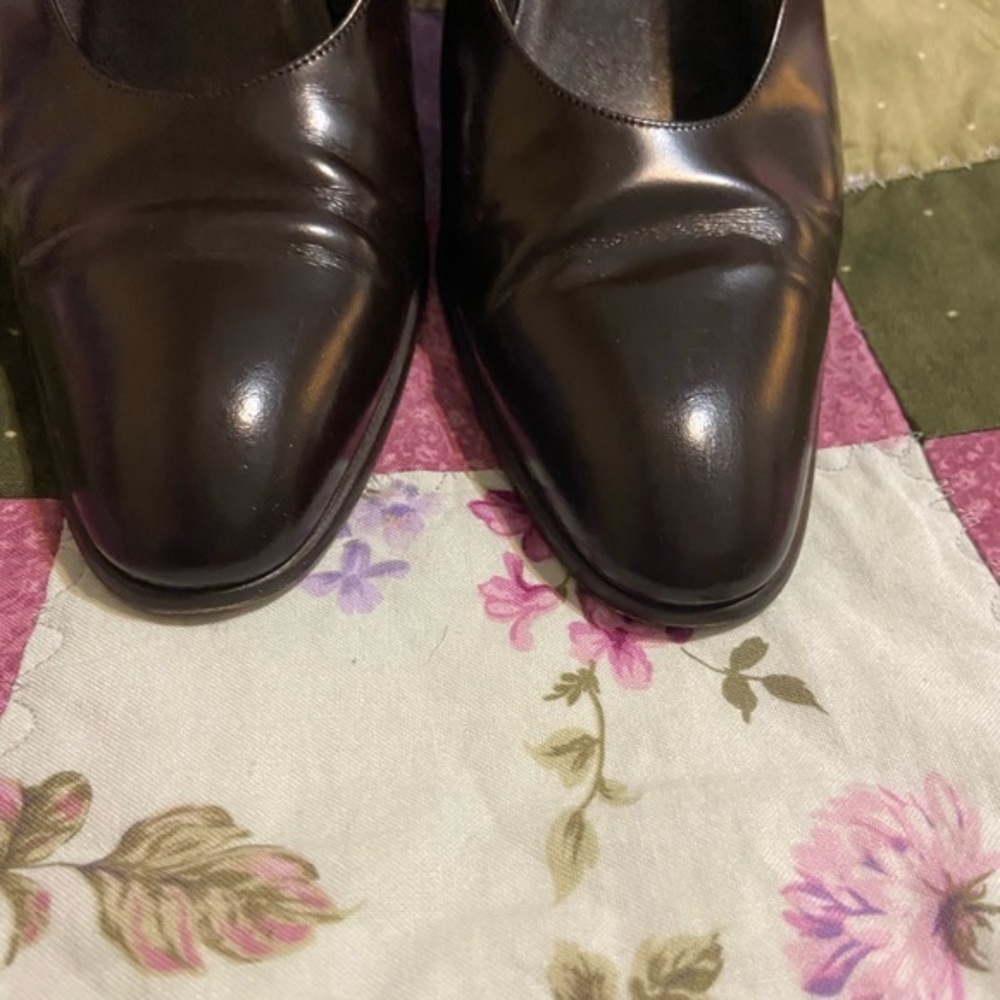 Amalfi Italy brown block heels Size 9.5‎ - Picture 3 of 9